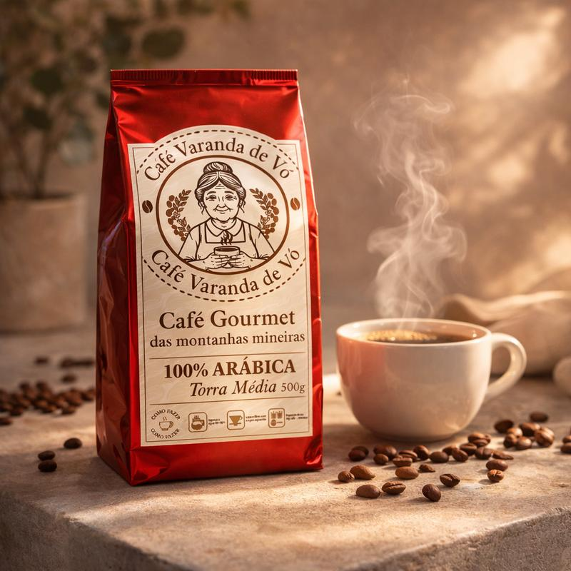Café Varanda de Vó com xícara
